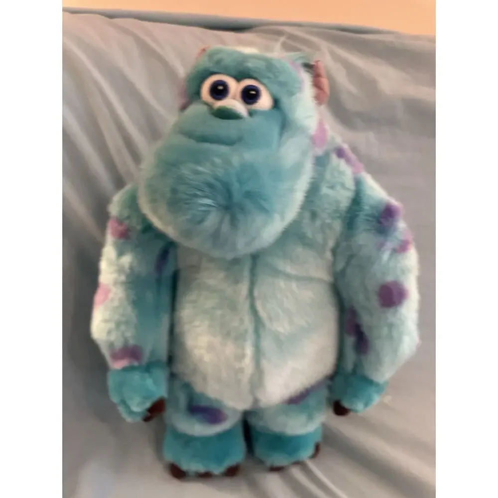 Disney Sulley Plush Blue Purple Monsters Inc Soft Stuffed Animal